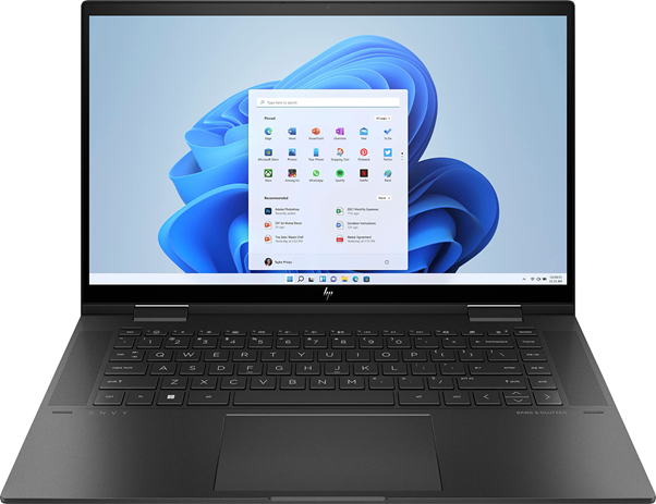 portátil hp envy x360 para creadores 