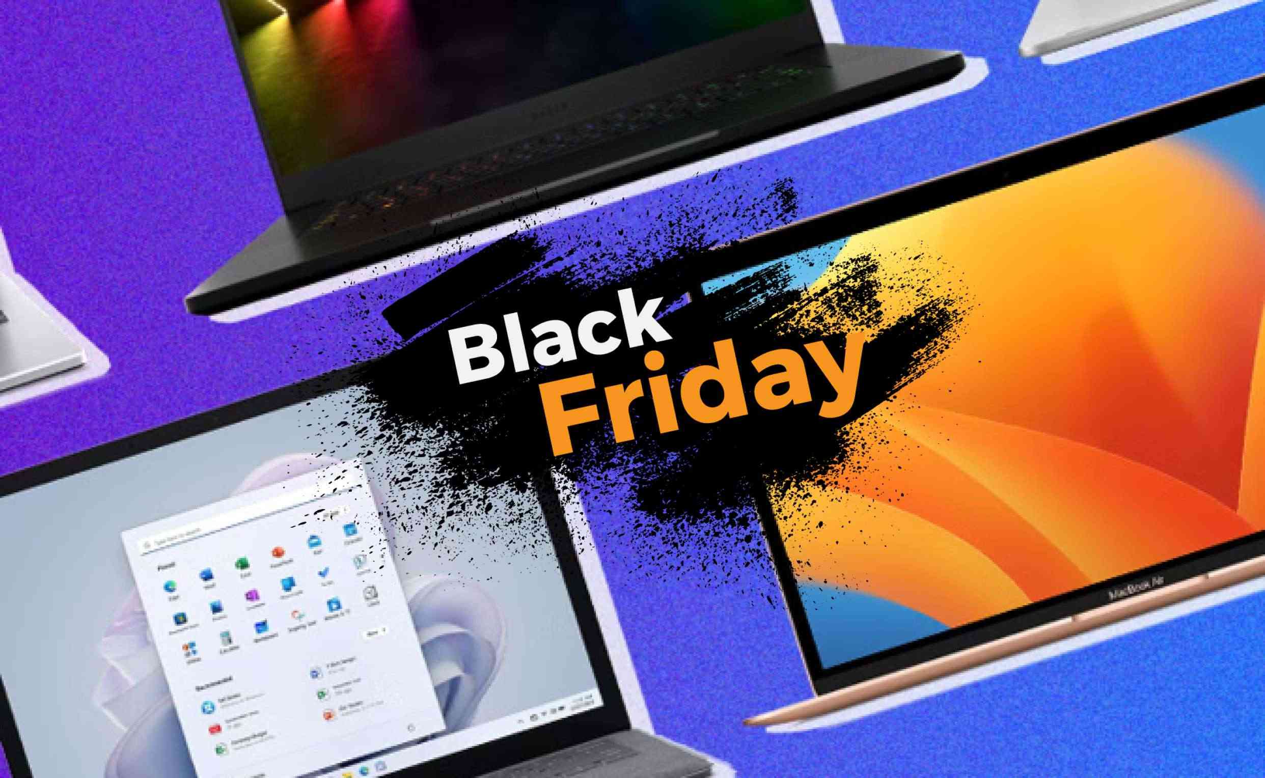 Promotions spéciales pour le Black Friday sur les ordinateurs portables : Des offres à ne pas manquer.