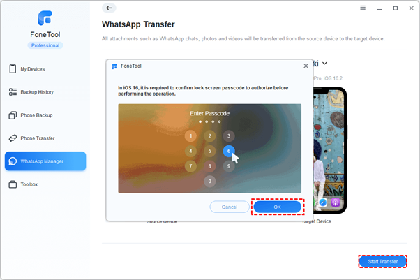 fone tool whatsapp transfer 