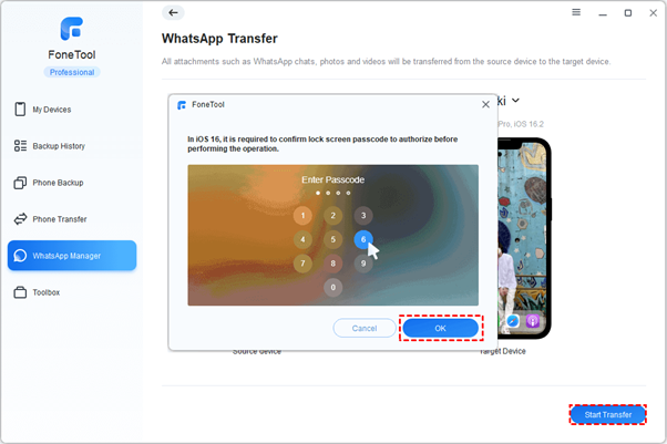 fonetool transferir whatsapp 