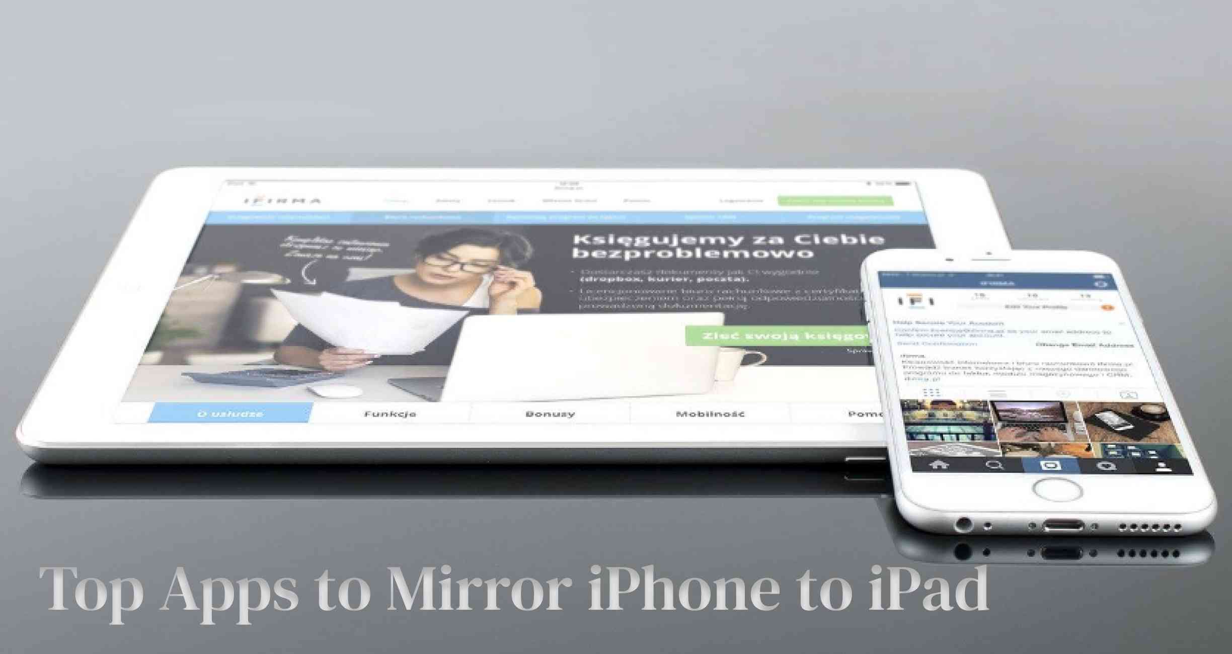 How to Mirror iPhone 15 to iPad?