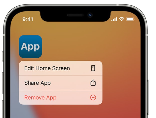 exclua aplicativos não utilizados para liberar armazenamento do iPhone