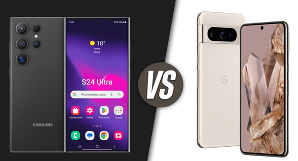 Samsung Galaxy S24 Ultra vs Google Pixel 8 Pro - Battle of the