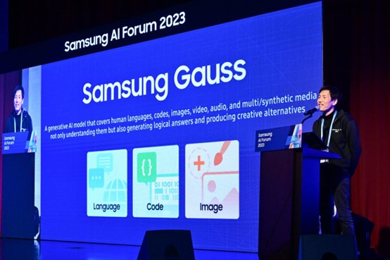 the language model gauss of samsung ai can improve work and communication efficiency