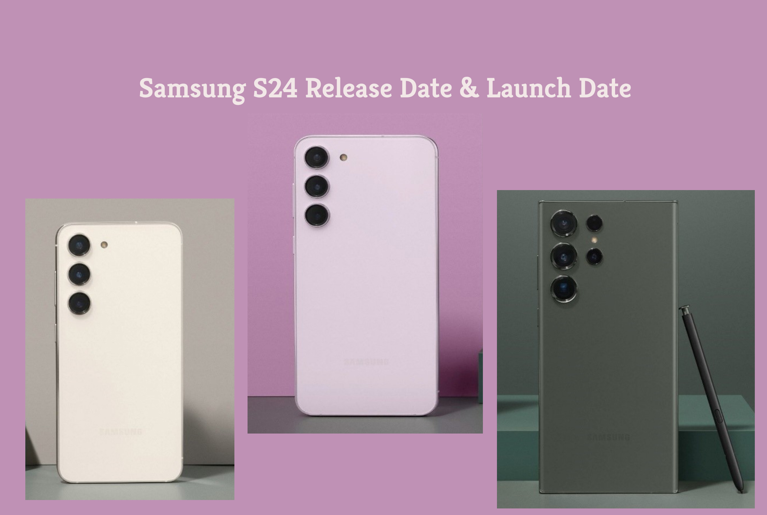 Samsung inadvertently reveals Galaxy S23 release date and preorder