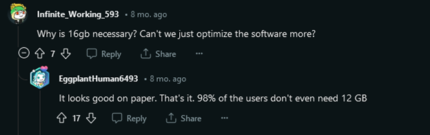  debate no reddit sobre slot para cartão SD samsung S24