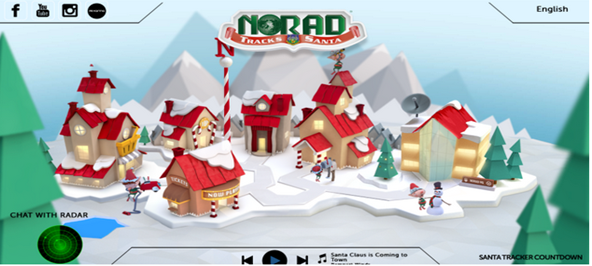 norad santa tracker