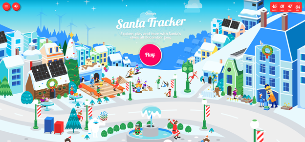 the home of santa tracker