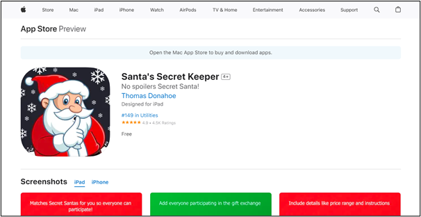 Santa's Secret Keeper 