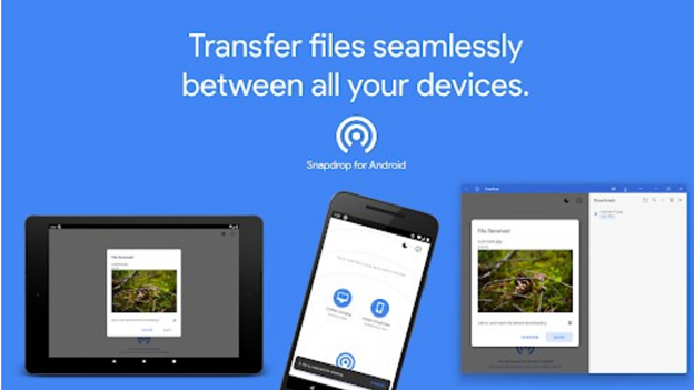 Snapdrop For Android/iPhone/Win: Free Open-Source Transfer