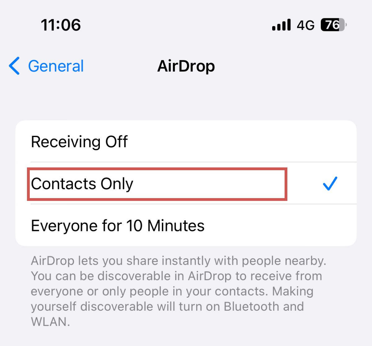 Как решить проблему с ожиданием AirDrop [iOS 17]