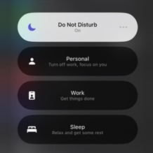 Turn off Do Not Disturb on iPhone