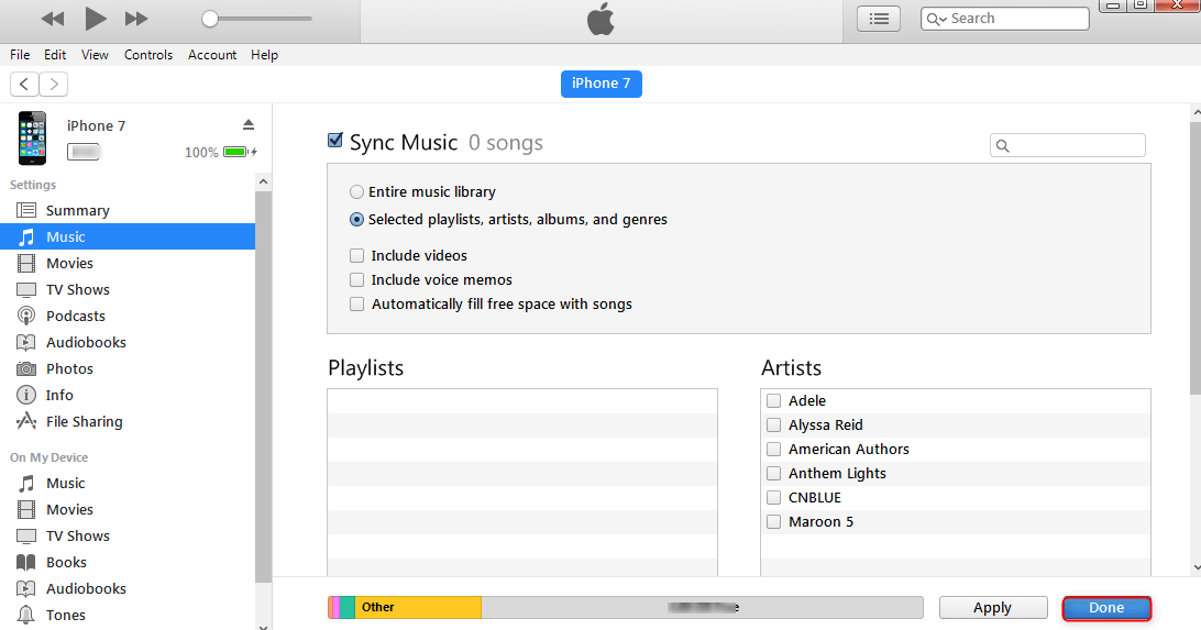 sync-music-by-itunes