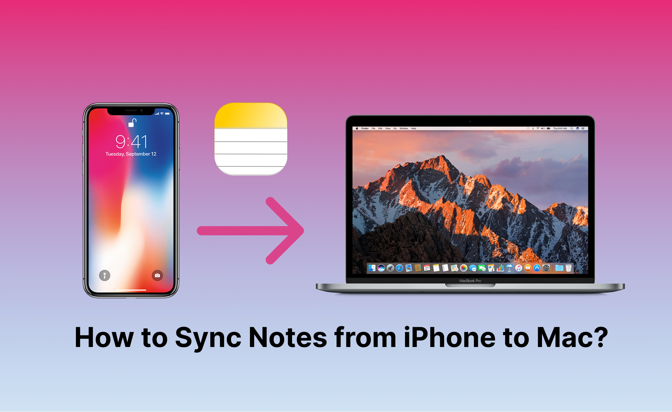 download notes from iphone to mac