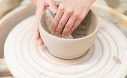 make a clay bowl