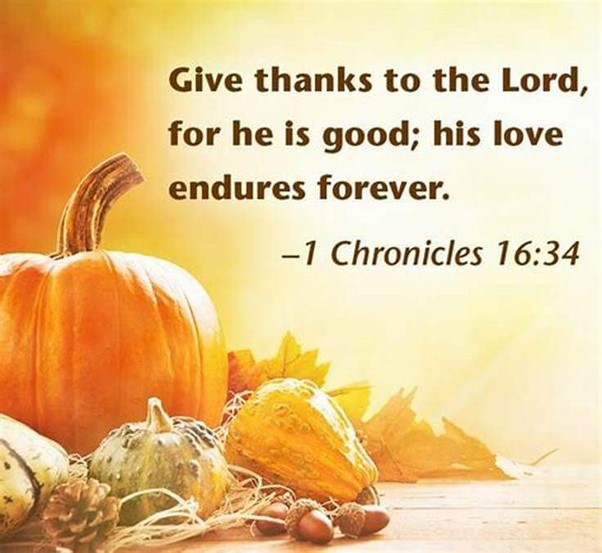 Thanksgiving Verse Bild