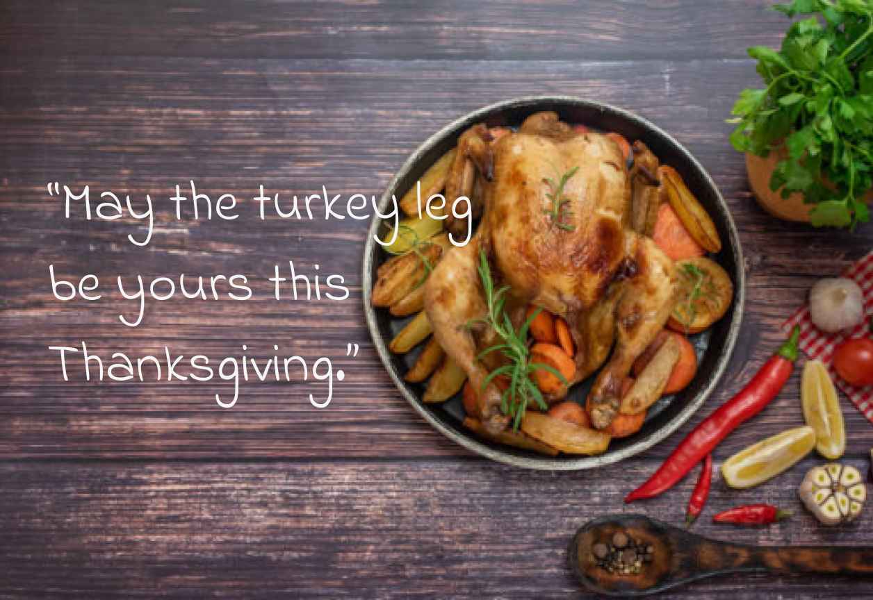 Fun quote about Thanksgiving