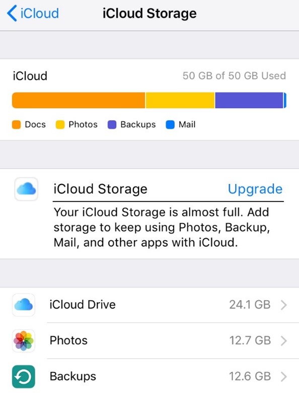 icloud sync might be disabled