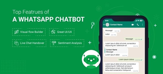 features of whatsapp ai chatbot