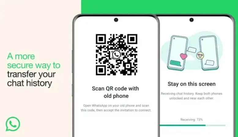 whatsapp qr transfer