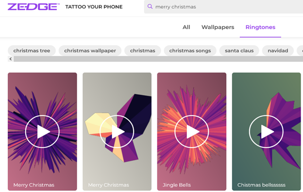 zedge free christmas ringtones