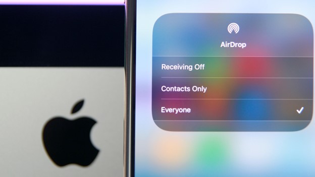 escolha todos ou contatos apenas nas configurações do AirDrop do iPad