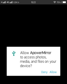remote control android from mac via apowermirror