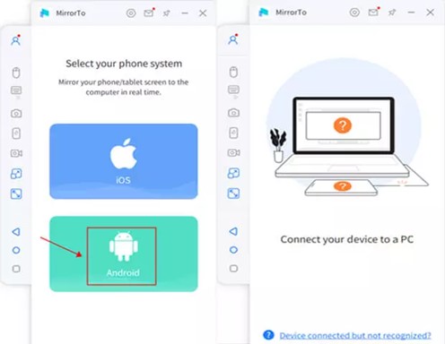 como controlar remotamente o android no mac usando mirrorto