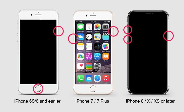 force restart iphone devices 