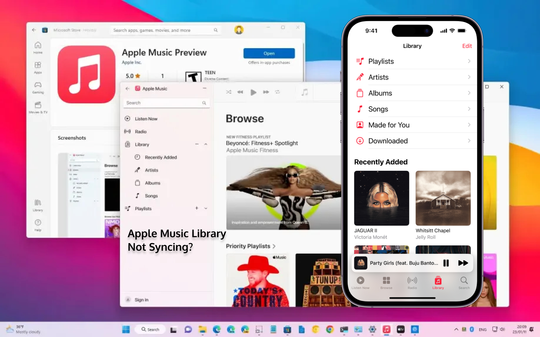 Apple Music Library Not Syncing? Try These Fixes!