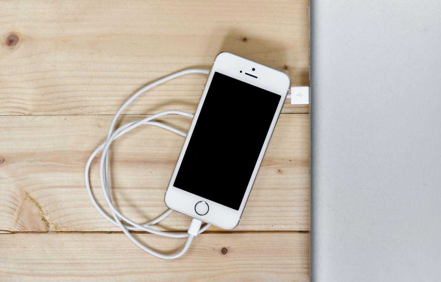 connect the iphone with usb