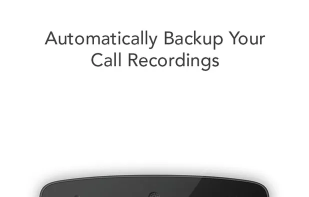 use software to backup deleted call recordings