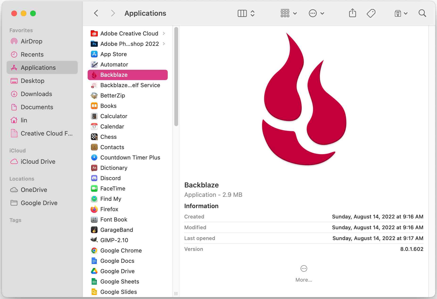 use backblaze for easy backup