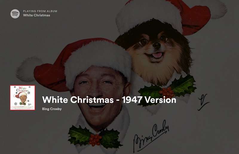 white christmas 1947 version 