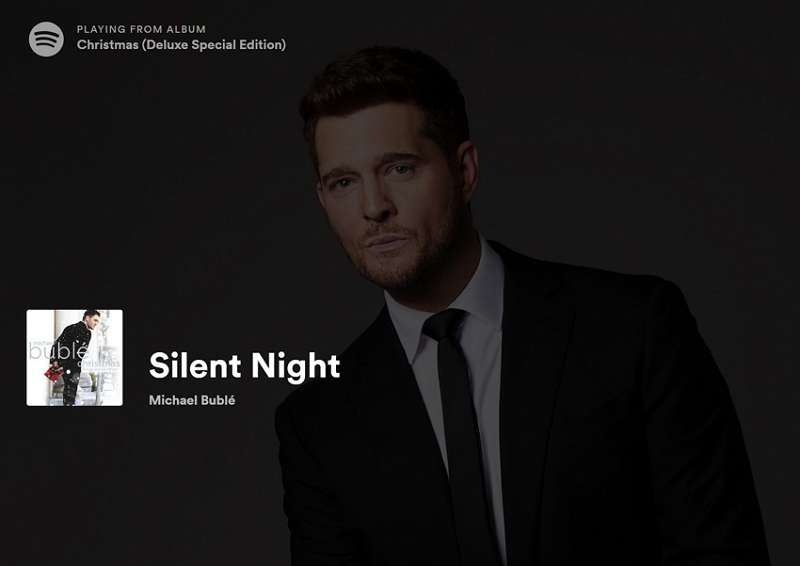 silent night by michael buble 