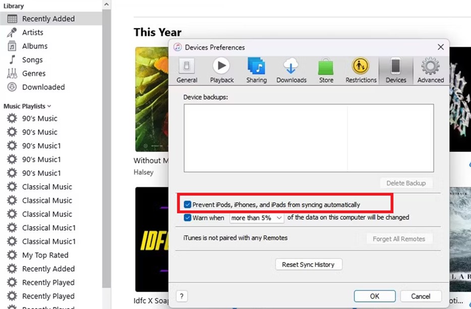 how to copy ipod music to pc via itunes