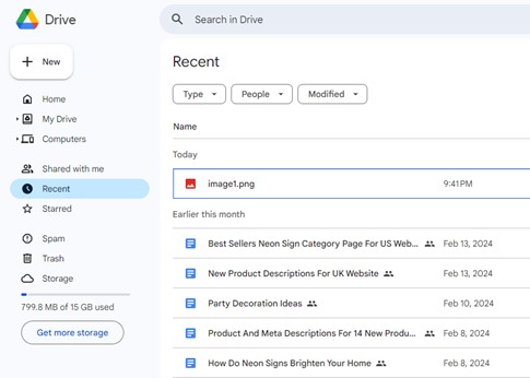 descargar archivos de iphone a pc a través de google drive