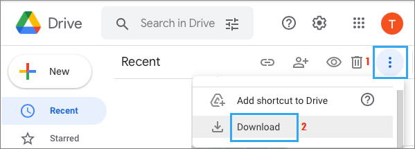 download from google drive