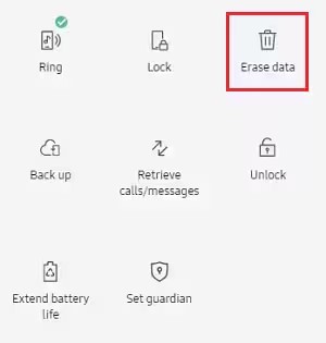 how to factory reset samsung phone via samsung find my mobile