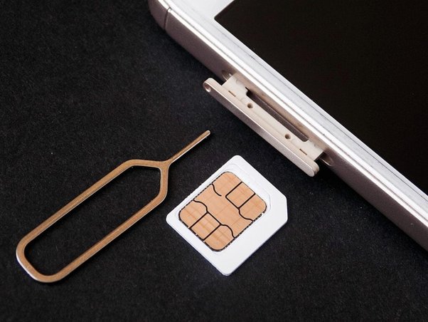 réinsérer la carte sim iPhone 