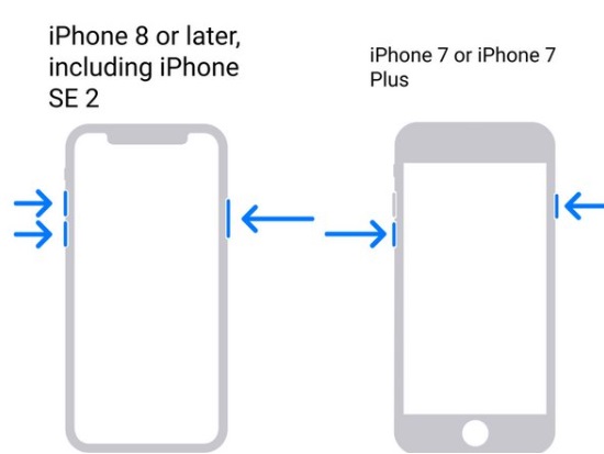 modo de recuperação do iphone