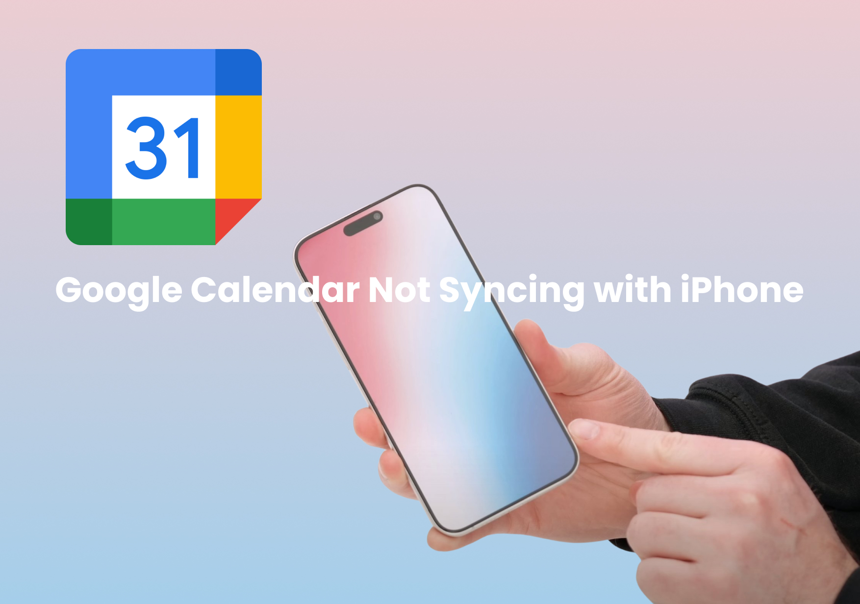 Google Calendar ne se synchronise pas avec l'iPhone : 6 meilleures solutions