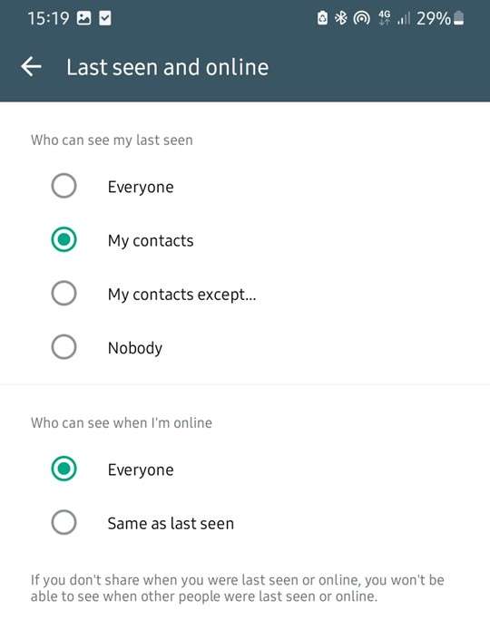 how to hide whatsapp last seen