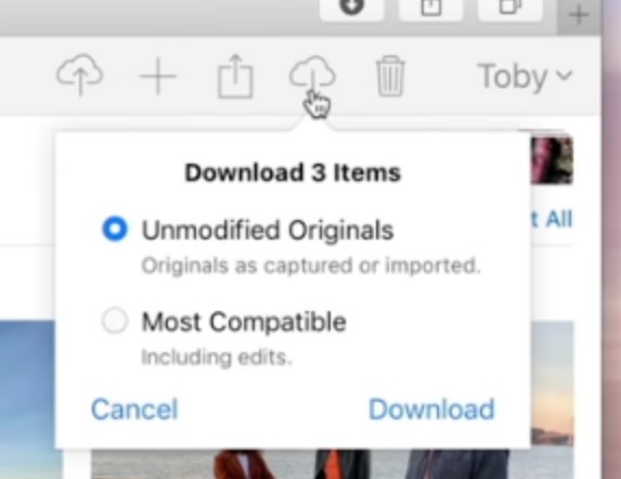 descargar videos de icloud a la computadora