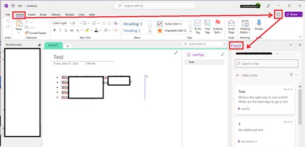 how to view samsung notes on pc via microsoft onenote feed