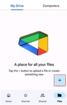 Crea una nuova cartella su Google Drive