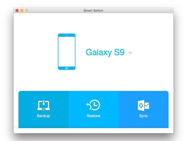 launch smart switch on both mac and your samsung