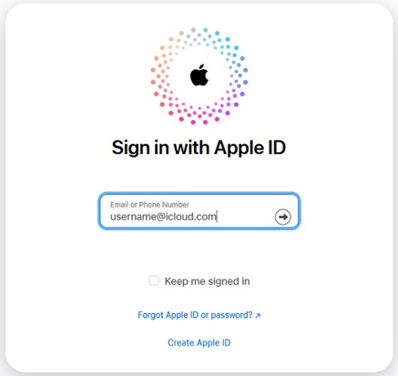 login your icloud on android