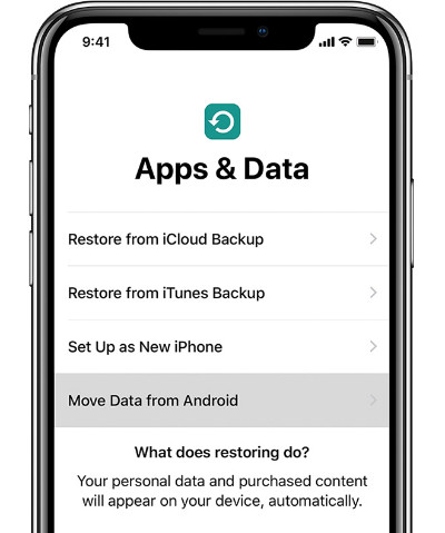 move data from android 