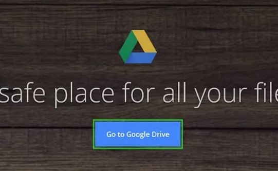 go to google drive and sign in to your account
